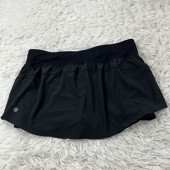 Lululemon Final Lap Skirt Black - Picture 5 of 6